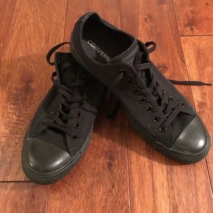 All Black Converse Sneakers